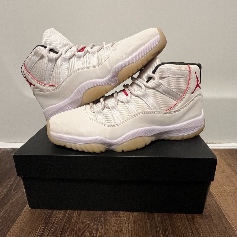 Air Jordan 11 Retro Platinum Tint Concourse Men’s Size 9.5 US.